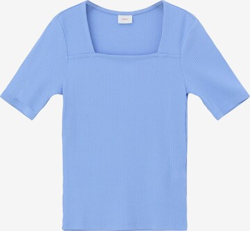 T-Shirt s.Oliver en bleu : devant