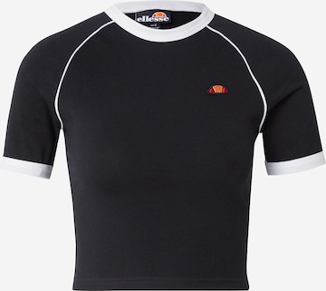 ELLESSE Tričko 'Chevalier' - Čierna: predná strana