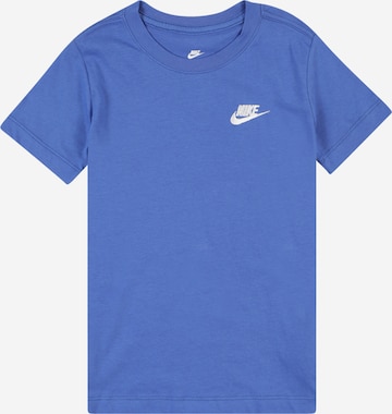 Nike Sportswear Shirt 'FUTURA' in Blue: front
