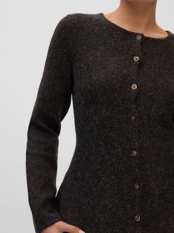 VERO MODA Knit cardigan 'VMDoffyjaquard' in Black