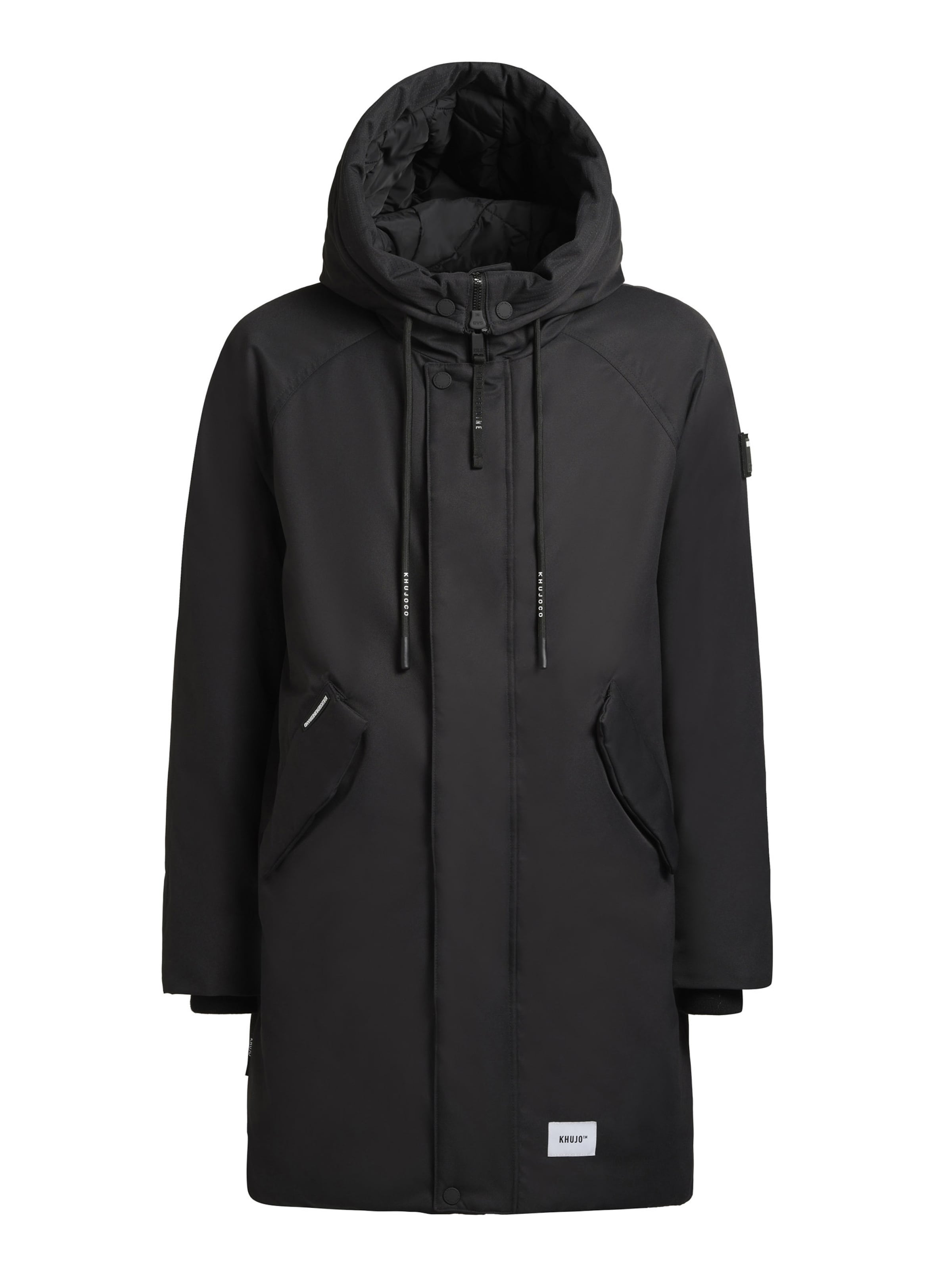 khujoZimski kaput 'Anth' - siva boja: prednji dio