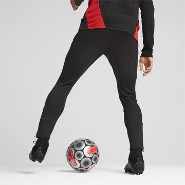 Regular Pantalon de sport 'AC Milan' PUMA en noir