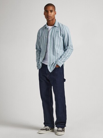 Pepe Jeans Regular Fit Hemd 'COSTA' in Grün
