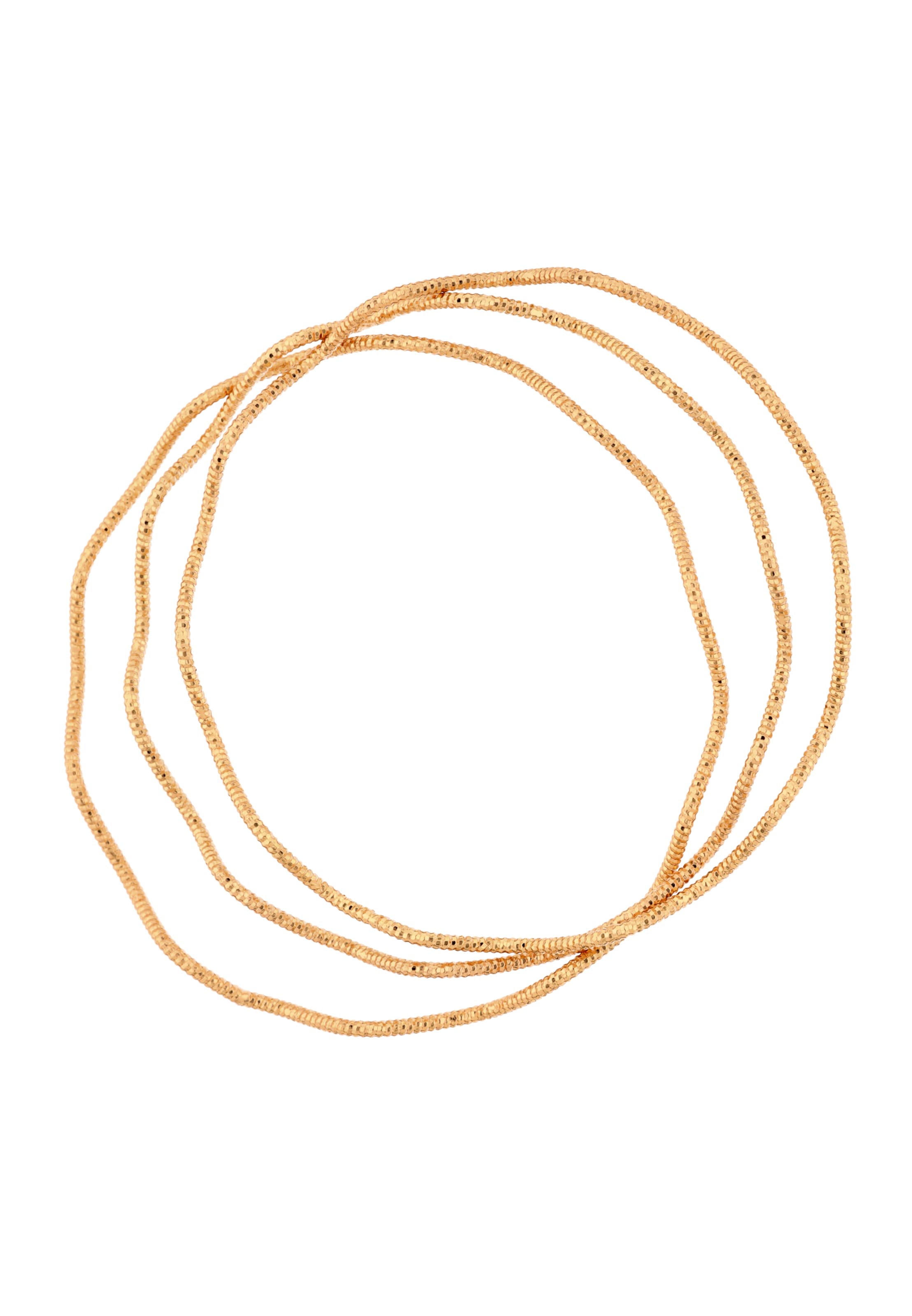 Bracelet usha FESTIVAL en or : devant