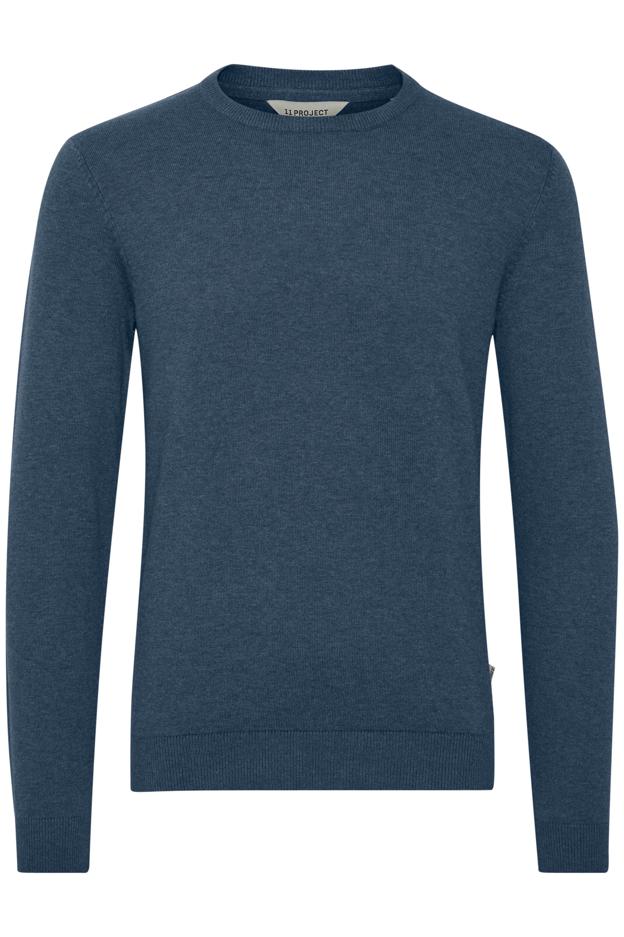 11 Project Trui 'MELVIN' in Blauw: voorkant
