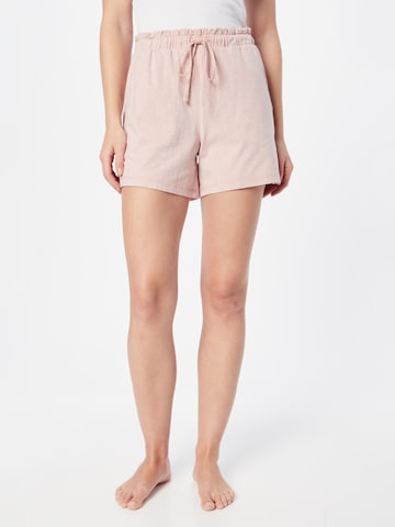 Pantaloncini da pigiama di ESPRIT in rosa: frontale