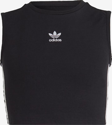 Tricou 'Adicolor ' de la ADIDAS ORIGINALS pe negru: față