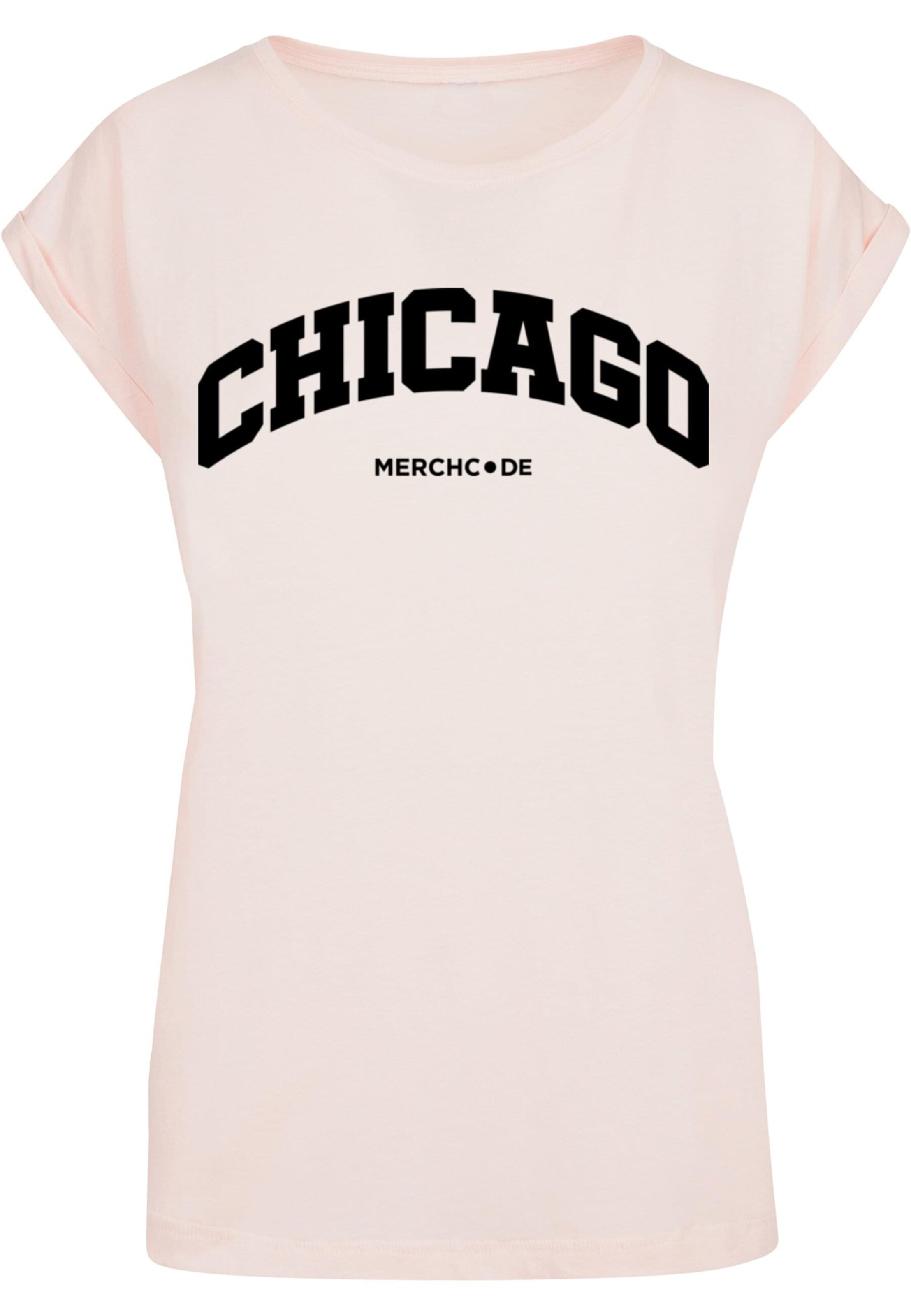 Merchcode Paita 'Chicago' värissä vaaleanpunainen: etupuoli