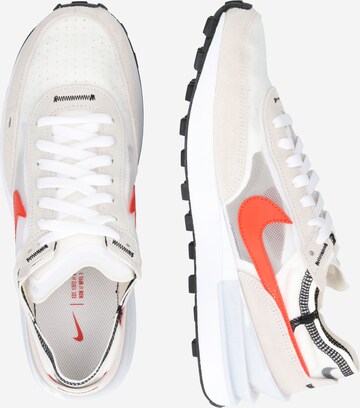 balts Nike Sportswear Zemie brīvā laika apavi 'WAFFLE ONE'