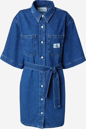 Calvin Klein Jeans Robe-chemise en bleu denim, Vue avec produit