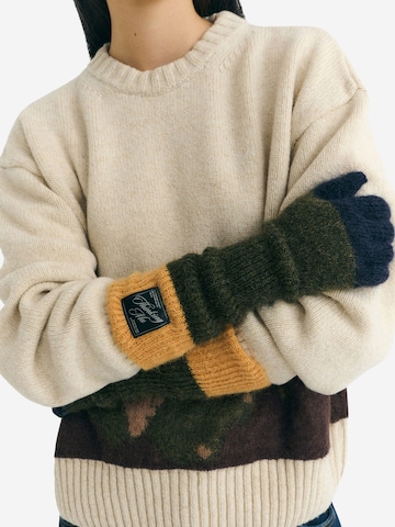 Thinking MURukavice sa spojenim prstima - zelena boja: prednji dio