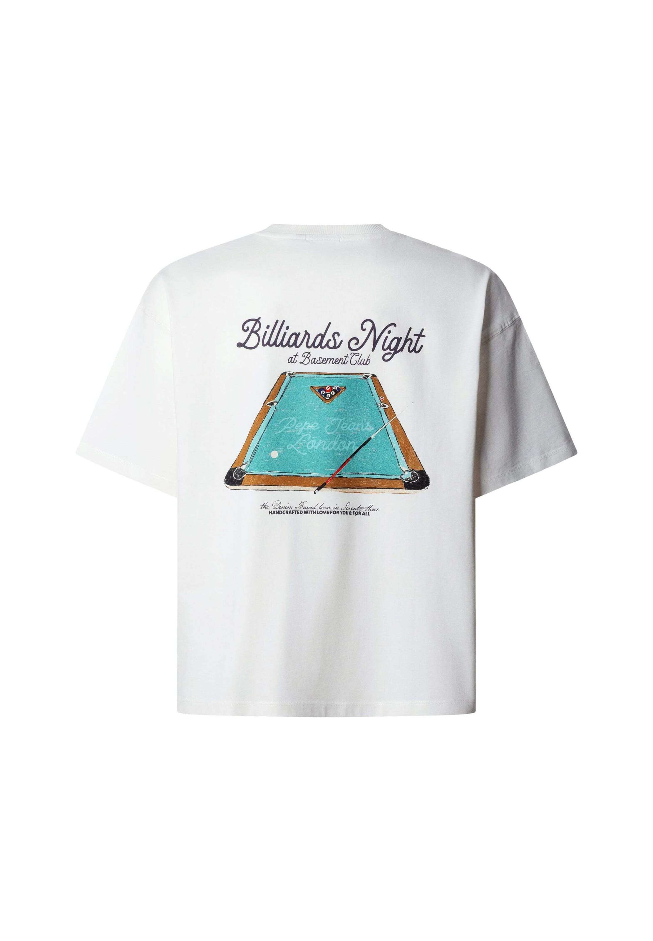 T-Shirt 'CURTIS' Pepe Jeans en blanc