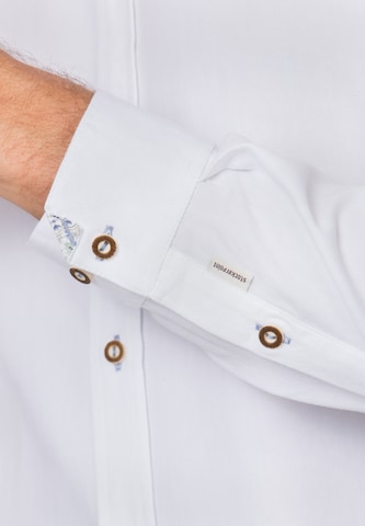 STOCKERPOINT Comfort fit Klederdracht overhemd 'Dante' in Wit