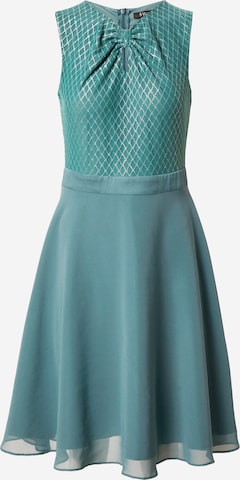 SWING - Vestido de gala en verde: frente