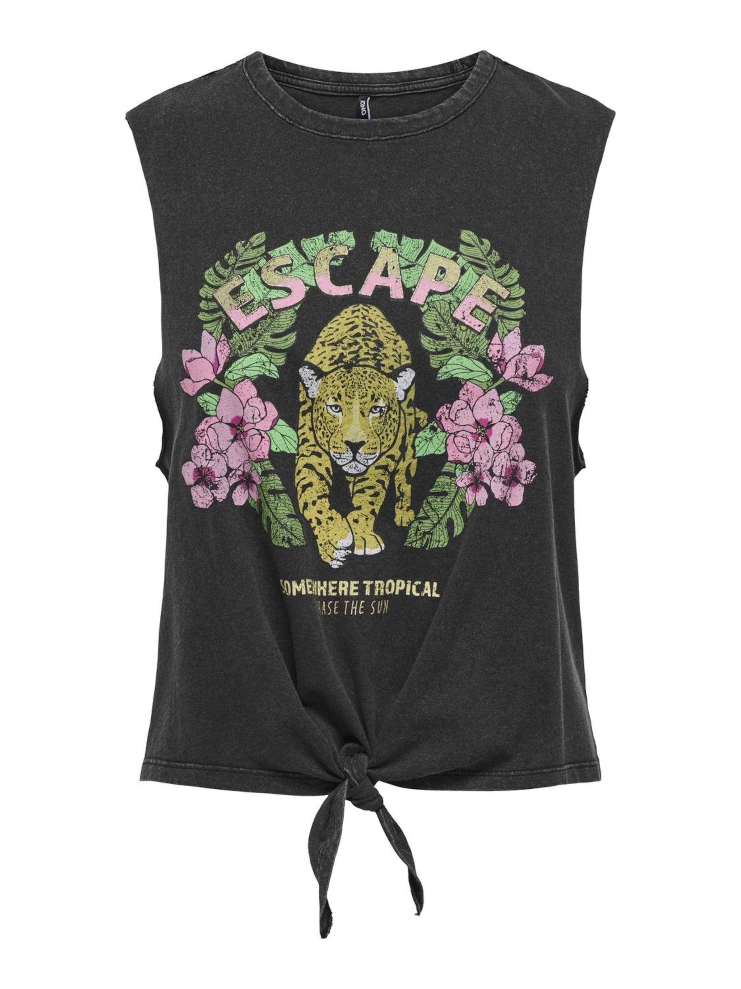 ONLY Toppi 'ONLLucy' värissä musta: etupuoli