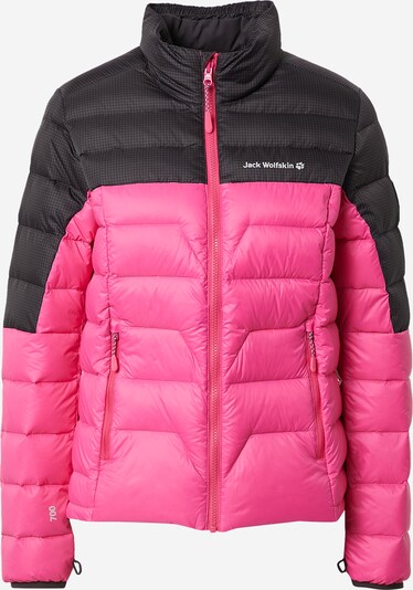 JACK WOLFSKIN Outdoor Jacket 'Tundra' in Pink / Black / White, Item view