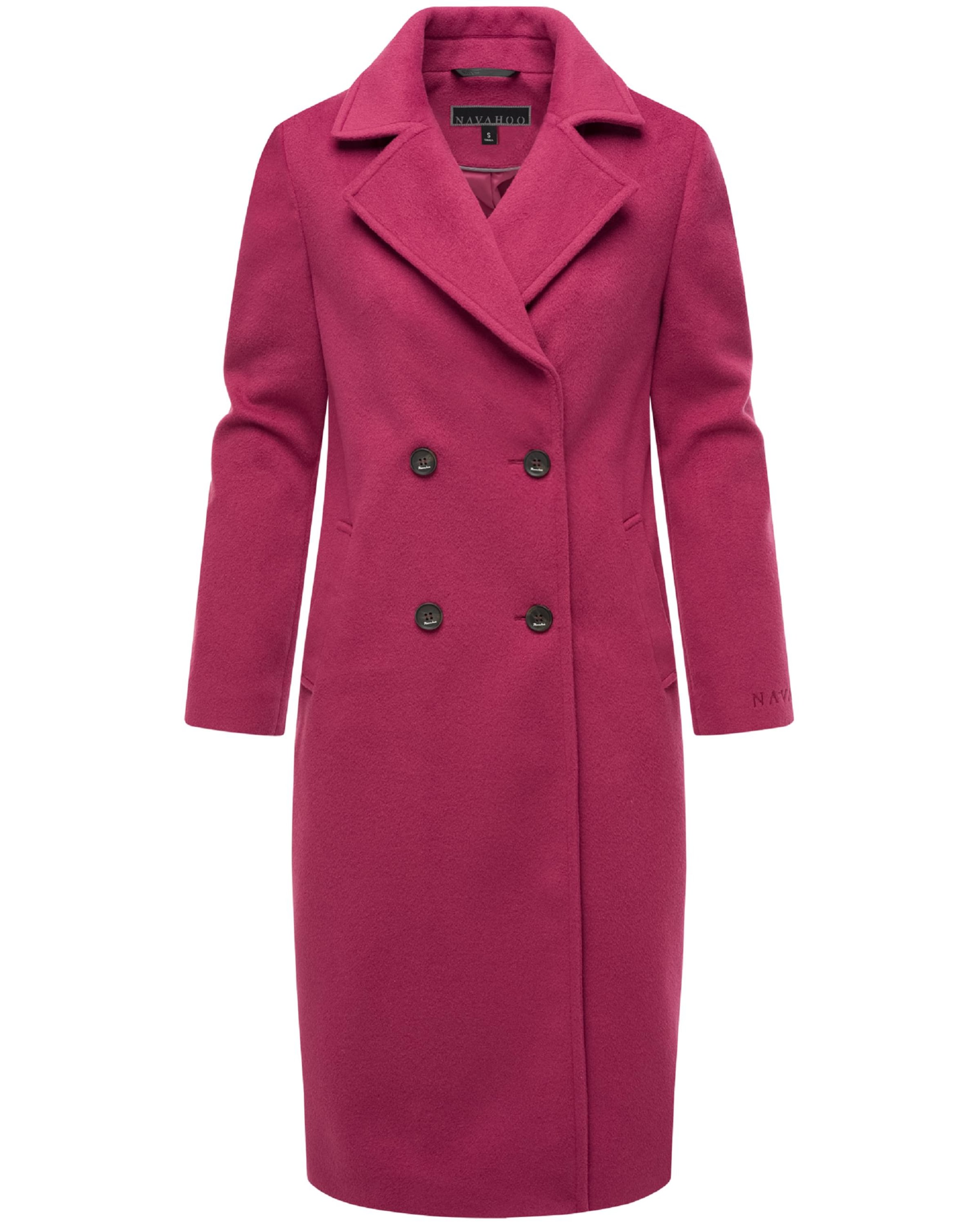 Manteau mi-saison 'Sternlein 14' NAVAHOO en rose : devant