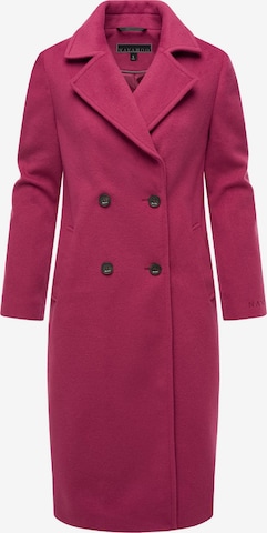 Manteau mi-saison 'Sternlein 14' NAVAHOO en rose : devant