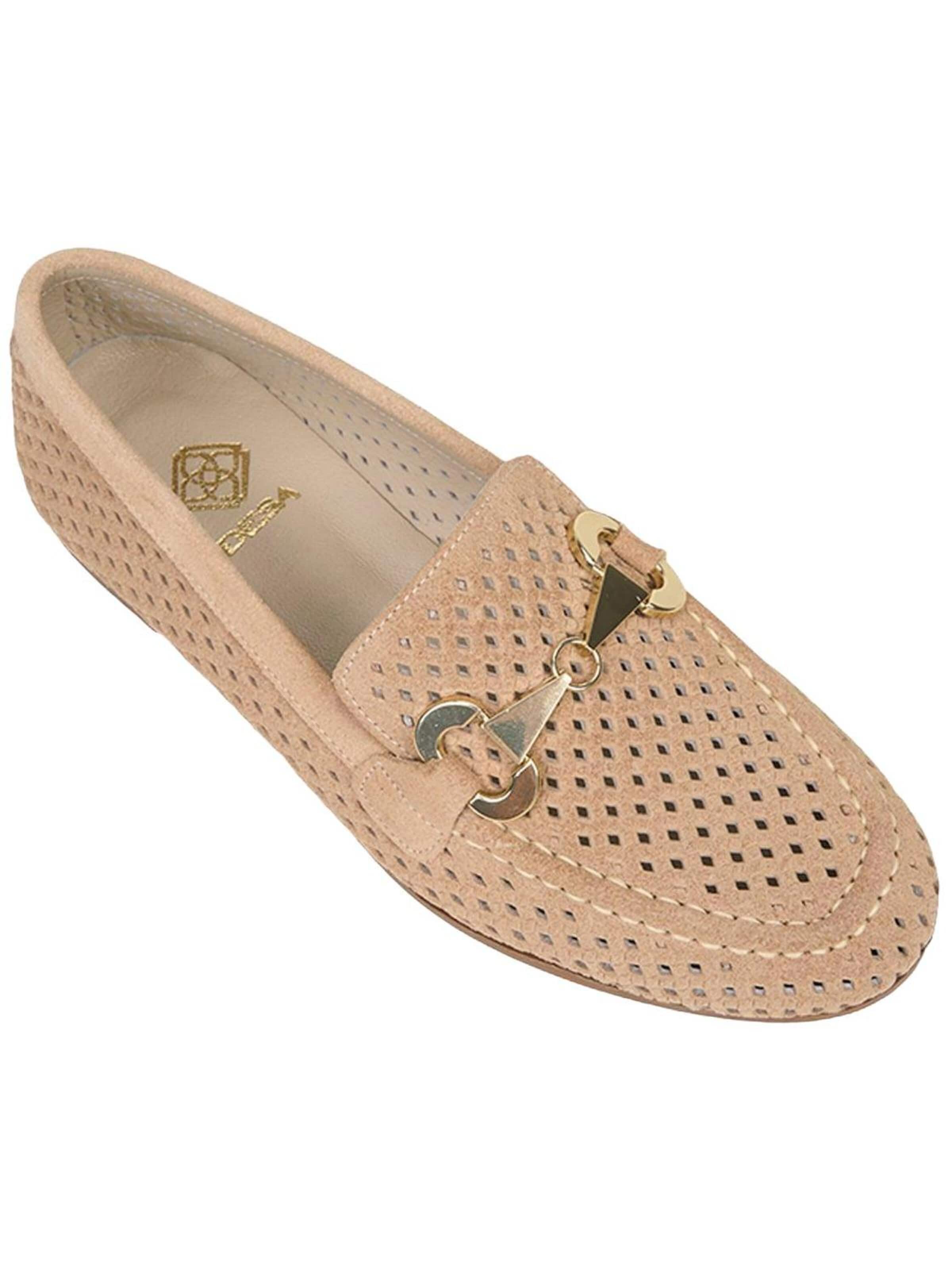 Desa Mokassin 'Beleg'‌‌‌‌‌‌‌‌ in Beige: Vorderseite