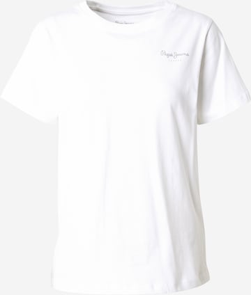 Pepe Jeans T-Shirt 'TOM' in Weiß: Vorderseite