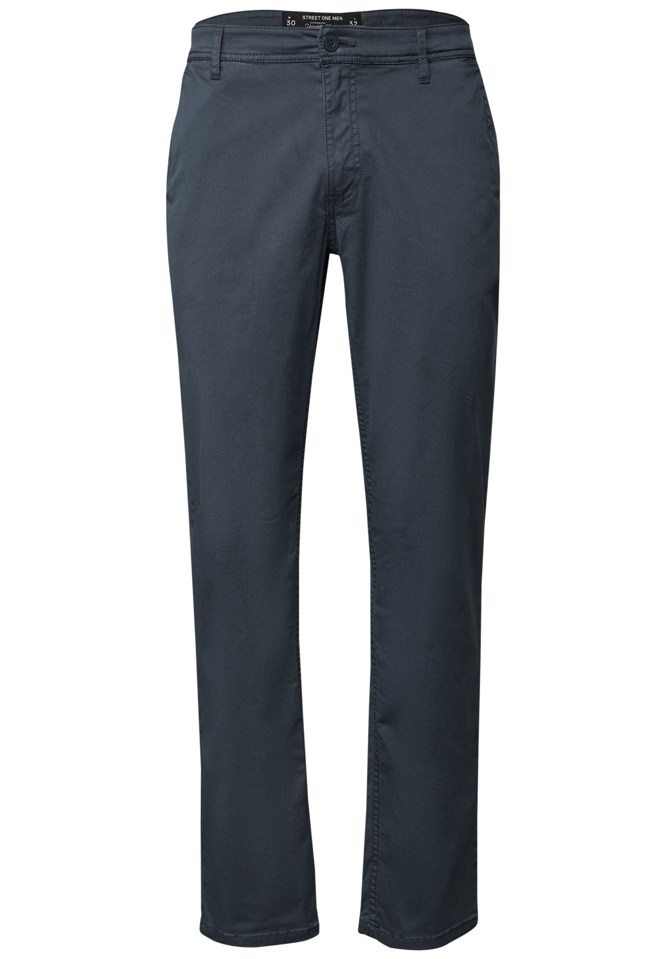 Street One MEN Slimfit Chinohose in Blau: Vorderseite