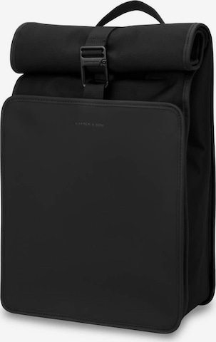 Kapten & Son Rucksack 'Lund Pro All Black' in Schwarz