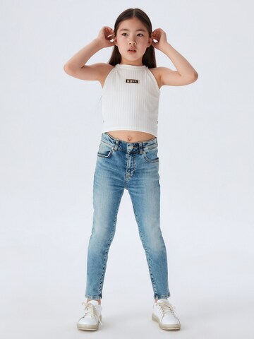 Skinny Jean 'Lonia G' LTB en bleu