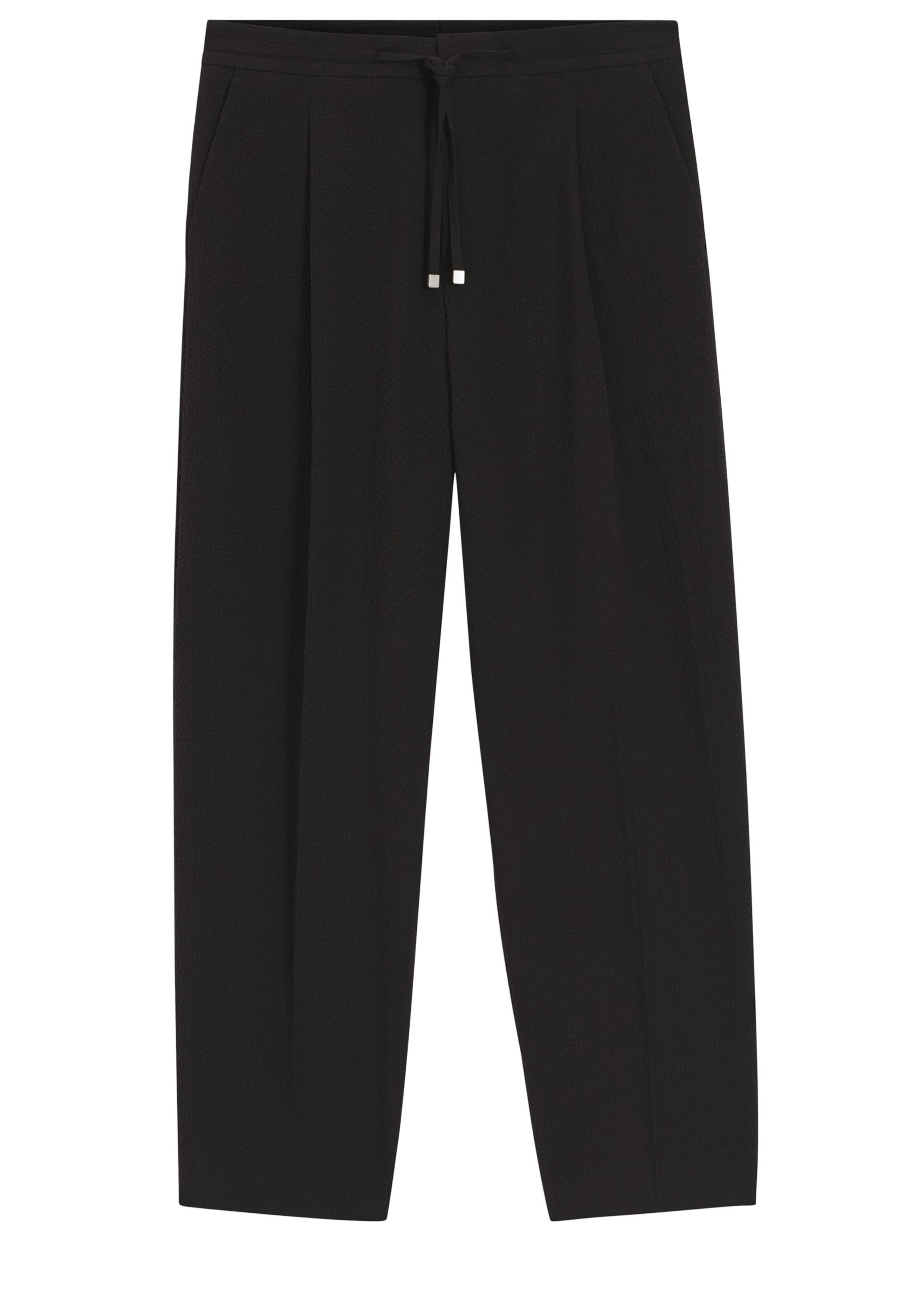 HUGO Pleat-Front Pants ' Tari ' in Black, Item view