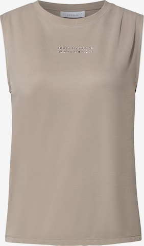Street One Studio Top in Beige: Vorderseite