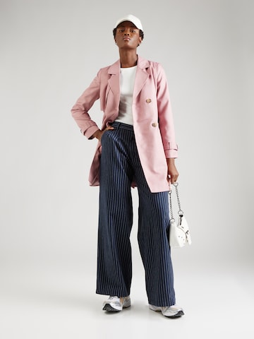 VERO MODA Between-Seasons Coat 'CELESTE' in Pink