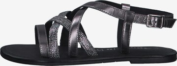 TAMARIS Strap sandal in Grey