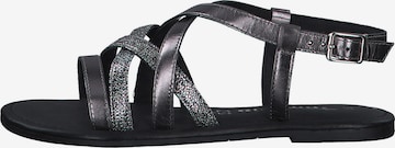 TAMARIS - Sandalias con hebilla en gris