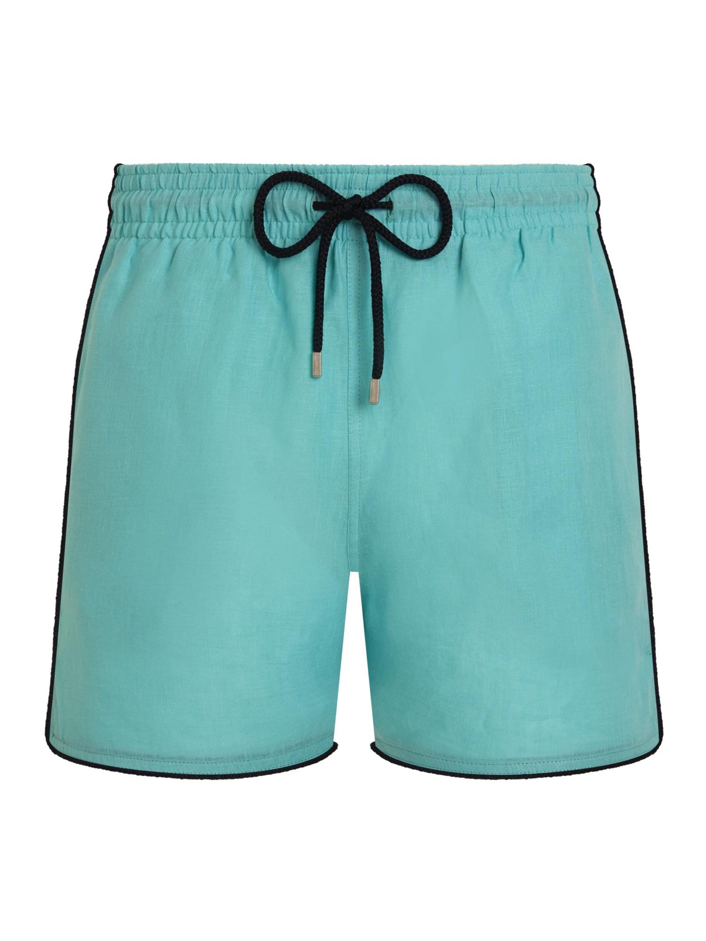 Vilebrequin - Bermudas en verde: frente