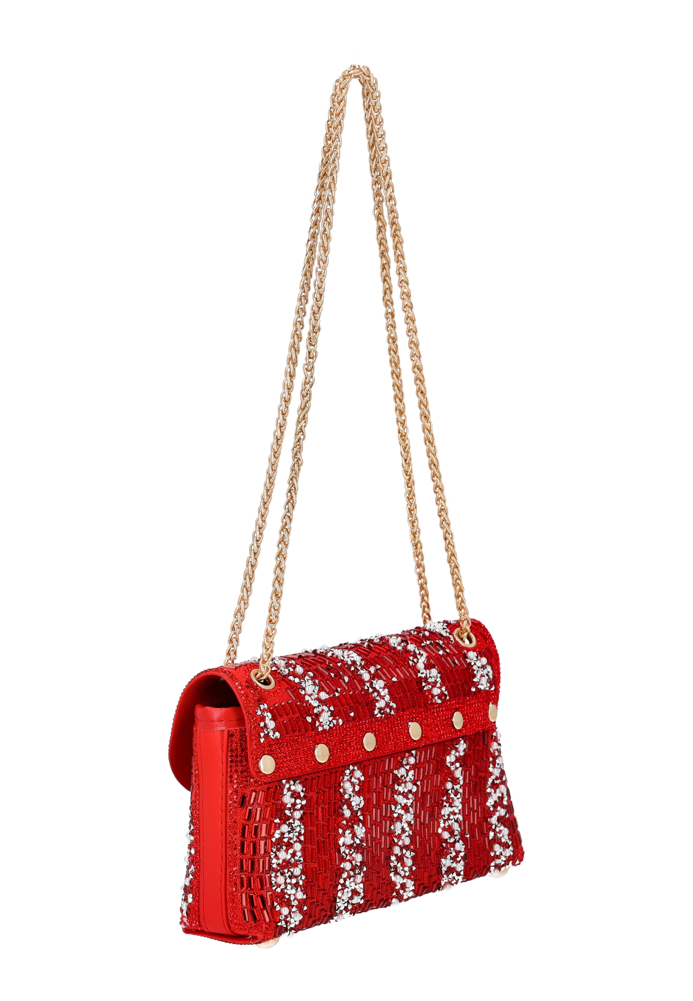 Sac bandoulière faina en rouge