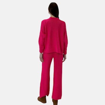 Completo pantalone di Elara in rosa