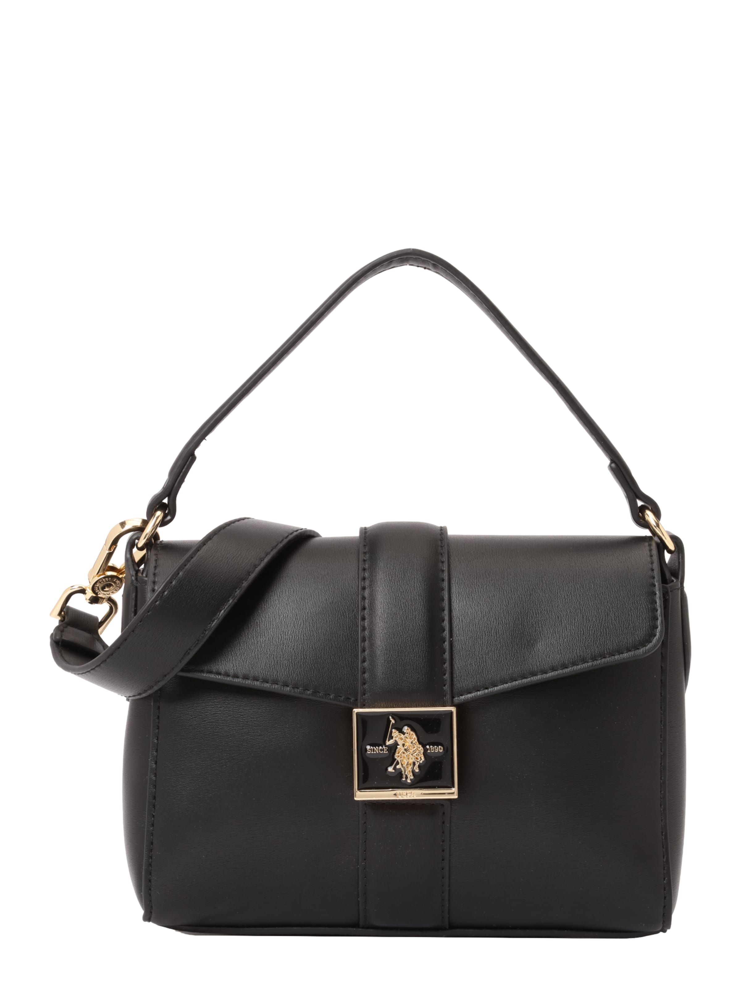 U.S. POLO ASSN. Õlakott, värv must: eest vaates