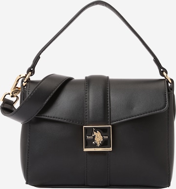 juoda U.S. POLO ASSN. Rankinė ant peties: priekis