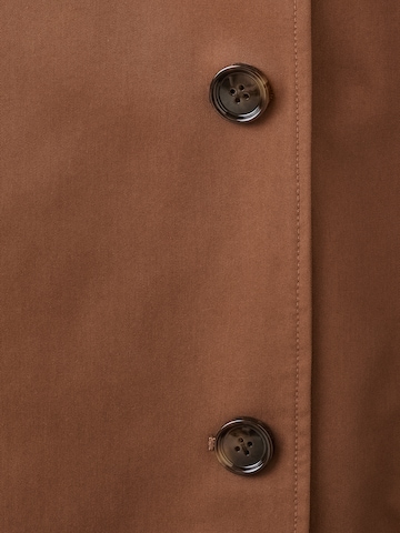 MANGO Tussenmantel 'DELHI' in Bruin