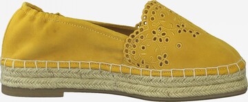 TAMARIS נעלי אספדריל בצהוב