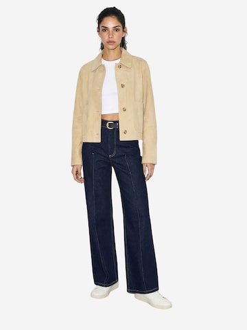 Bianco Lucci Wide Leg Hose 'Hose'‌ in Blau