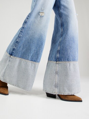 ONLY Wide leg Jeans 'ALVA' in Blauw