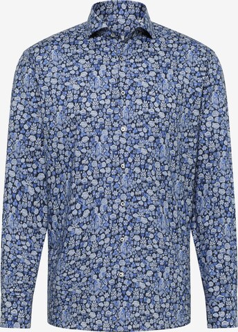 ETERNA Regular fit Button Up Shirt in Blue: front