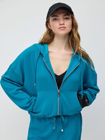 No Matter What Sweatvest in Groen: voorkant