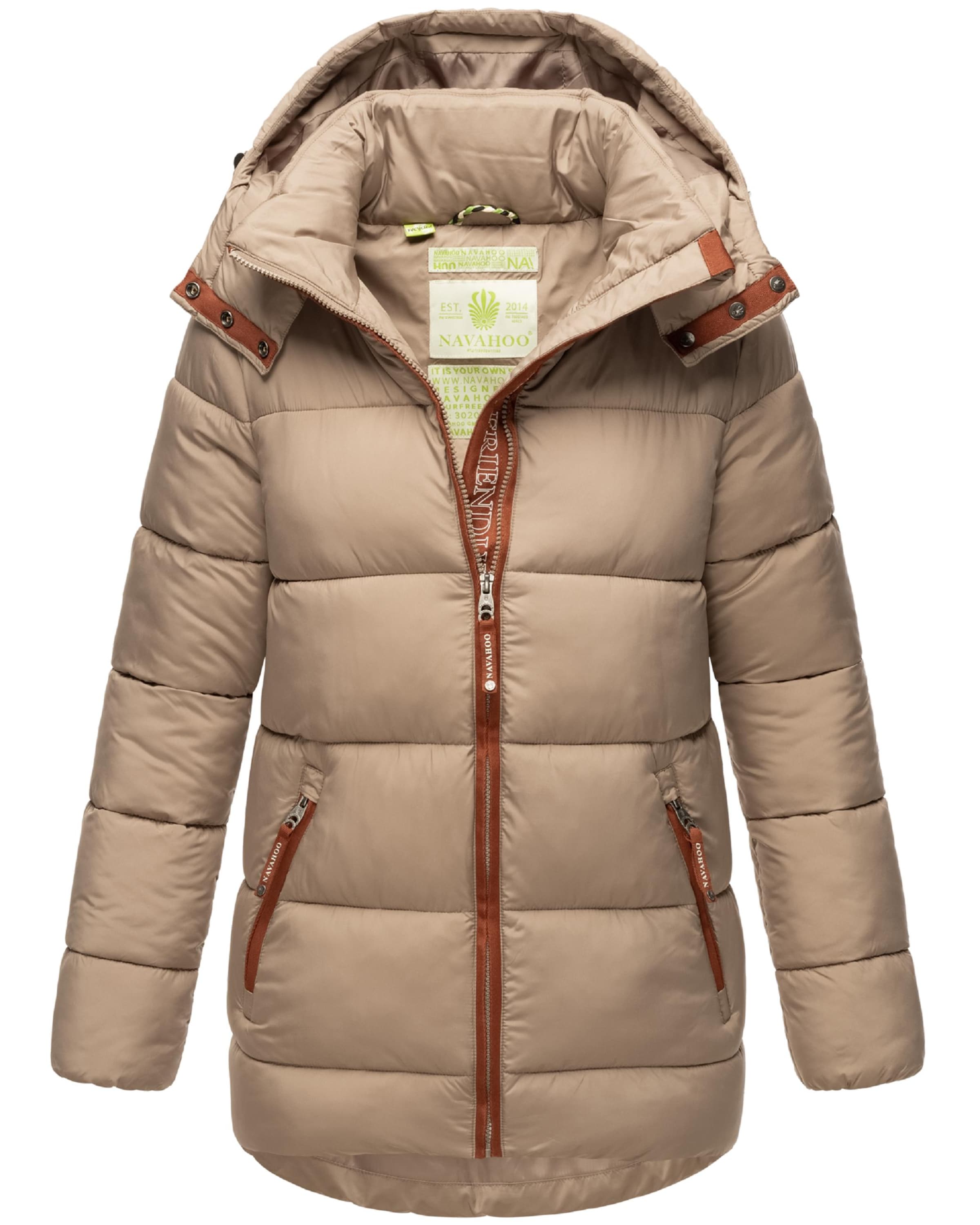 Veste d’hiver 'Wattewölkchen' NAVAHOO en beige