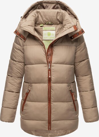 NAVAHOO - Chaqueta de invierno 'Wattewölkchen' en beige