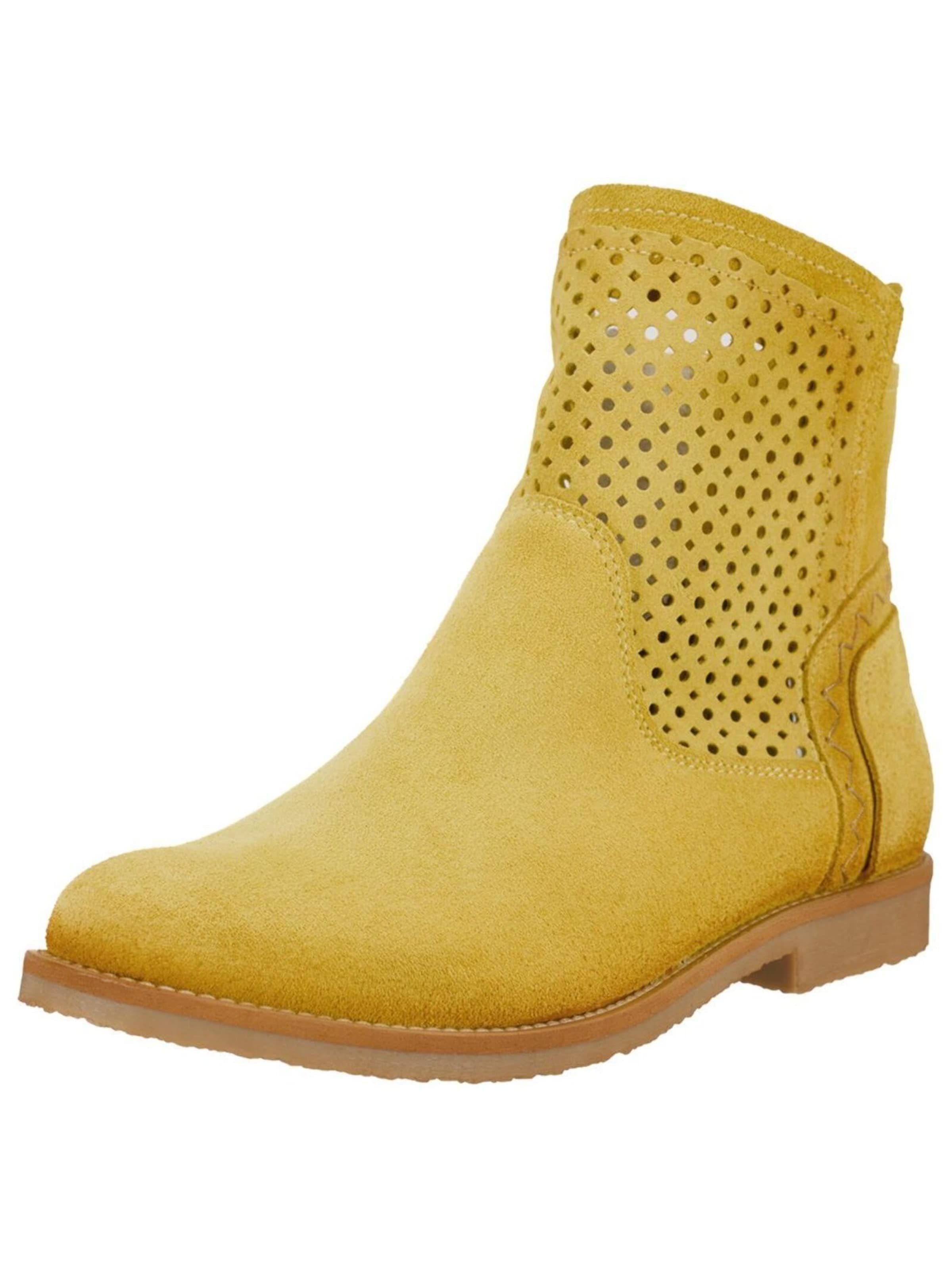 FELMINI Ankle Boots 'Clash E429' in Gelb: Vorderseite
