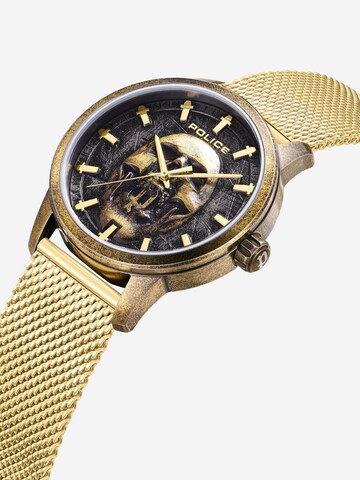 POLICE Uhr 'Raho' in Gold