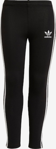 ADIDAS ORIGINALS Skinny Leggings 'Adicolor' in Schwarz: predná strana