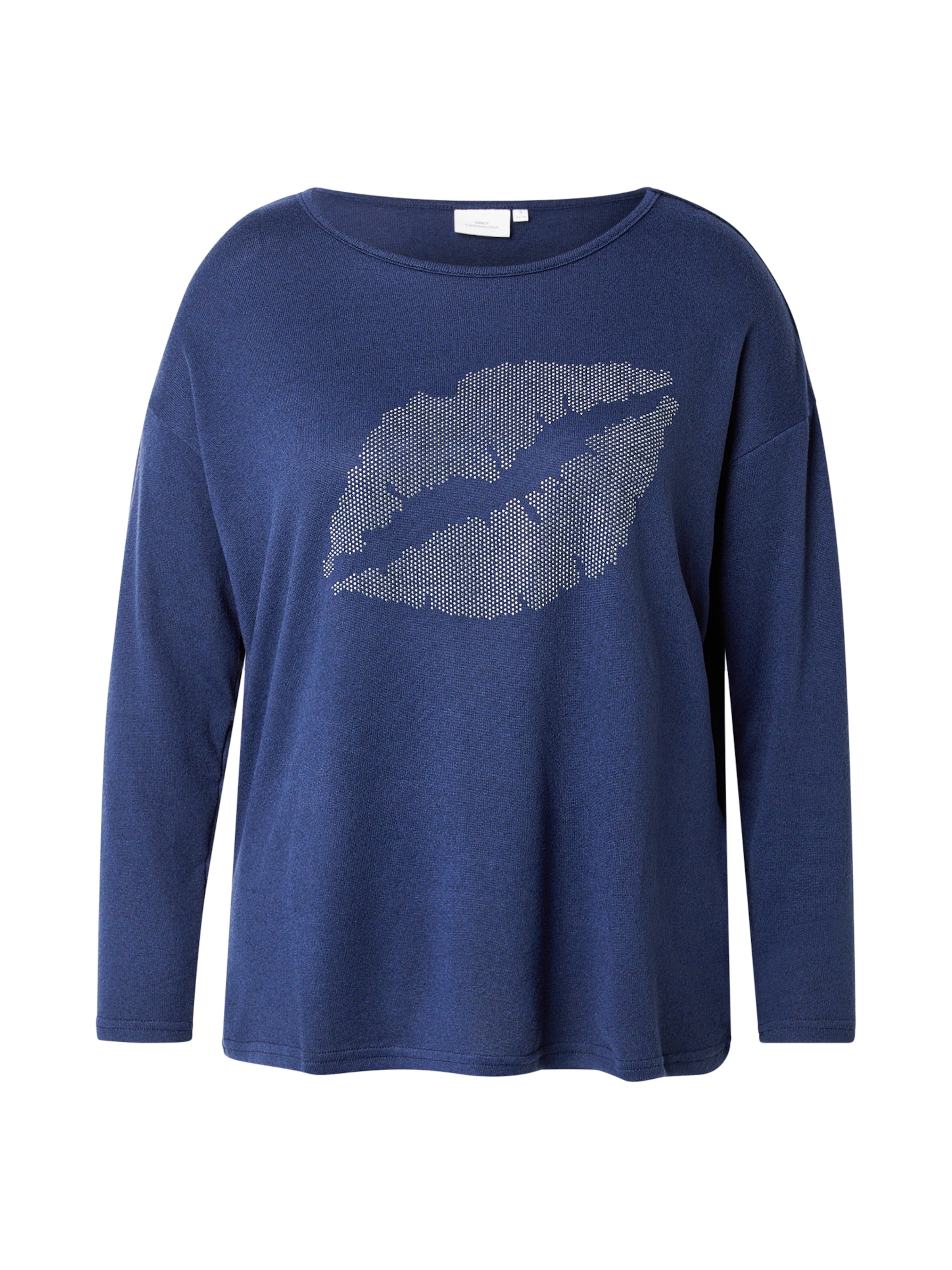 T-shirt 'CARALBA' ONLY Carmakoma en bleu : devant