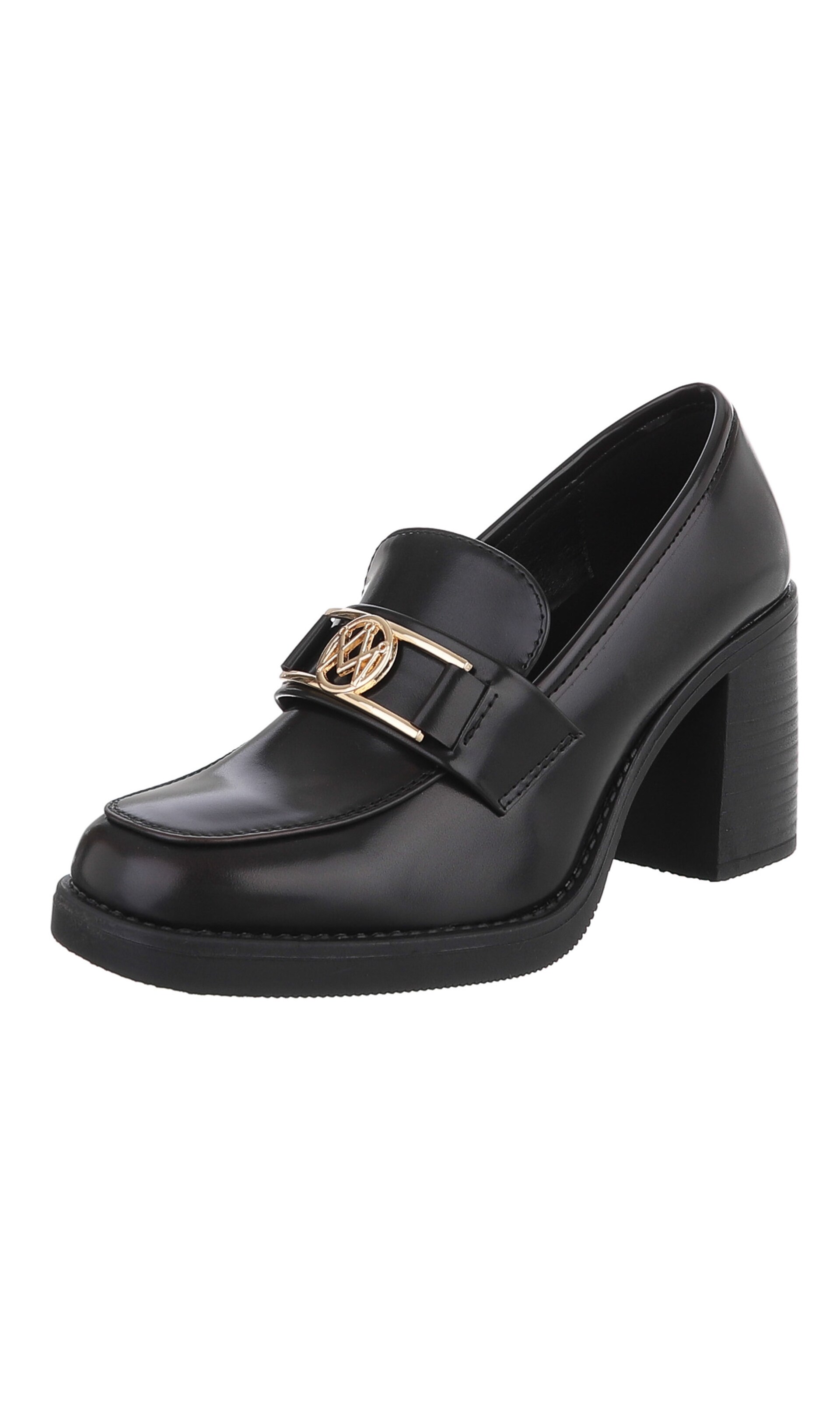 Ital-Design Pumps in Brown: front